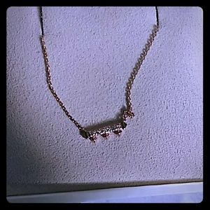 Kendra Scott necklace rose gold